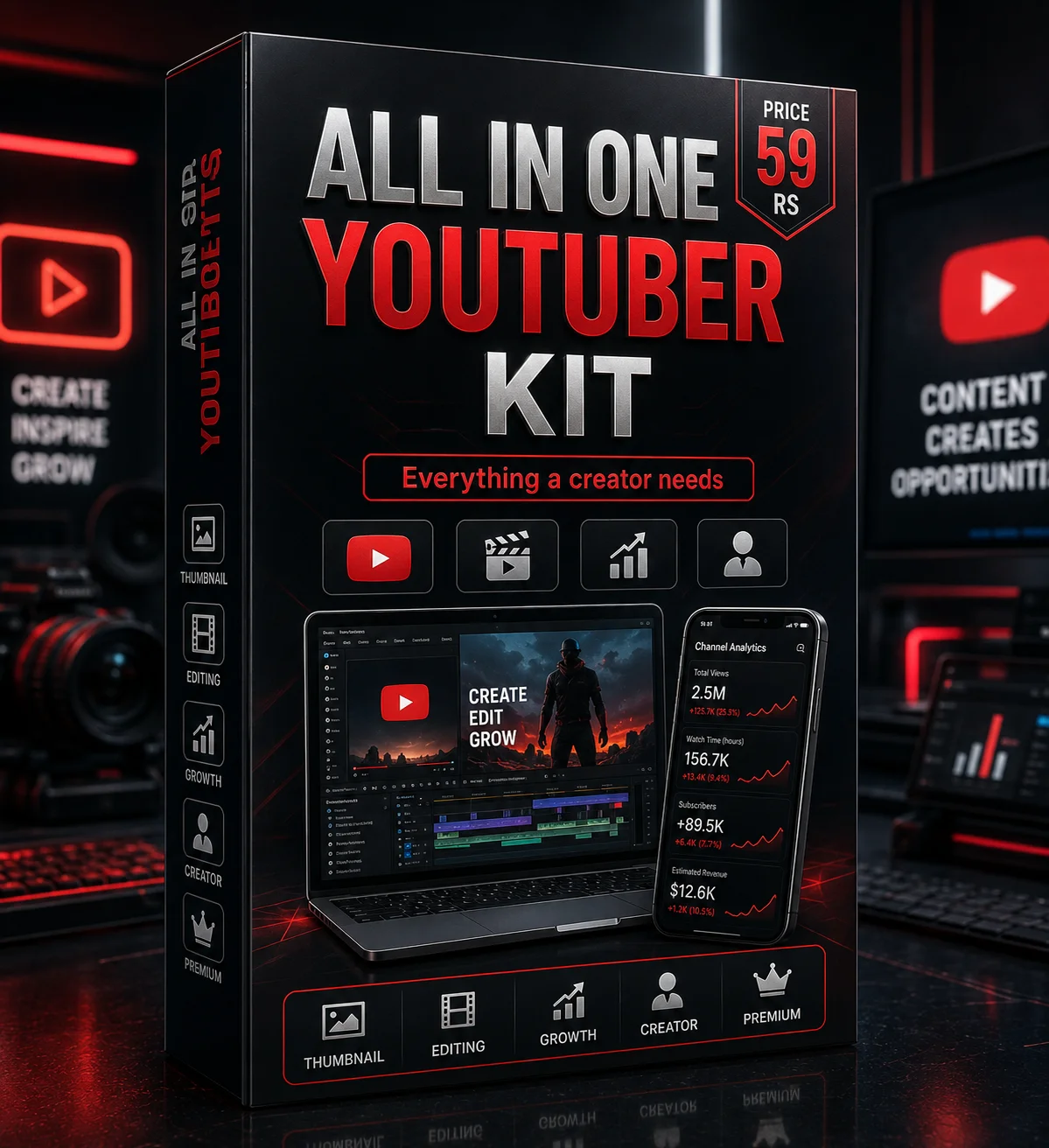 12. All In One Youtuber Kit