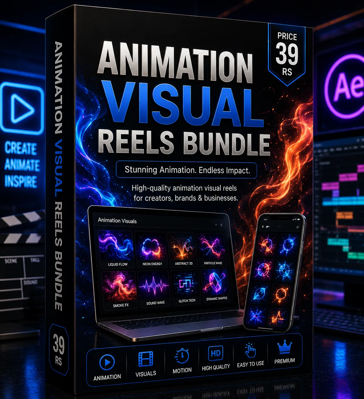 Animation Visual Reels Bundle