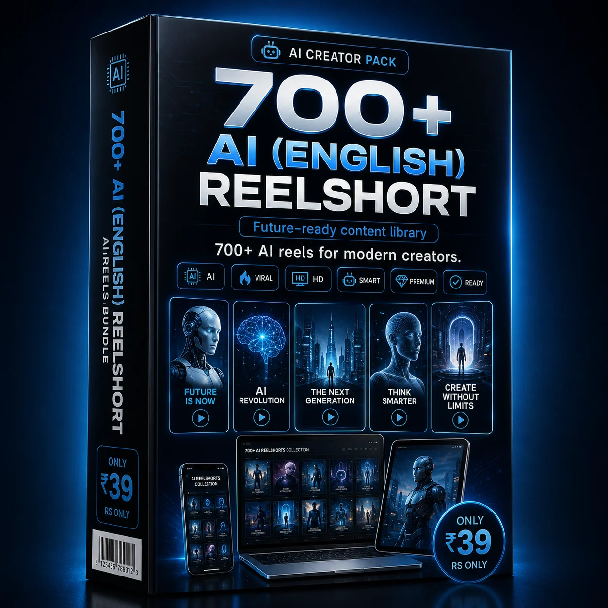 4. 700+ AI (ENGLISH) Reelsshort