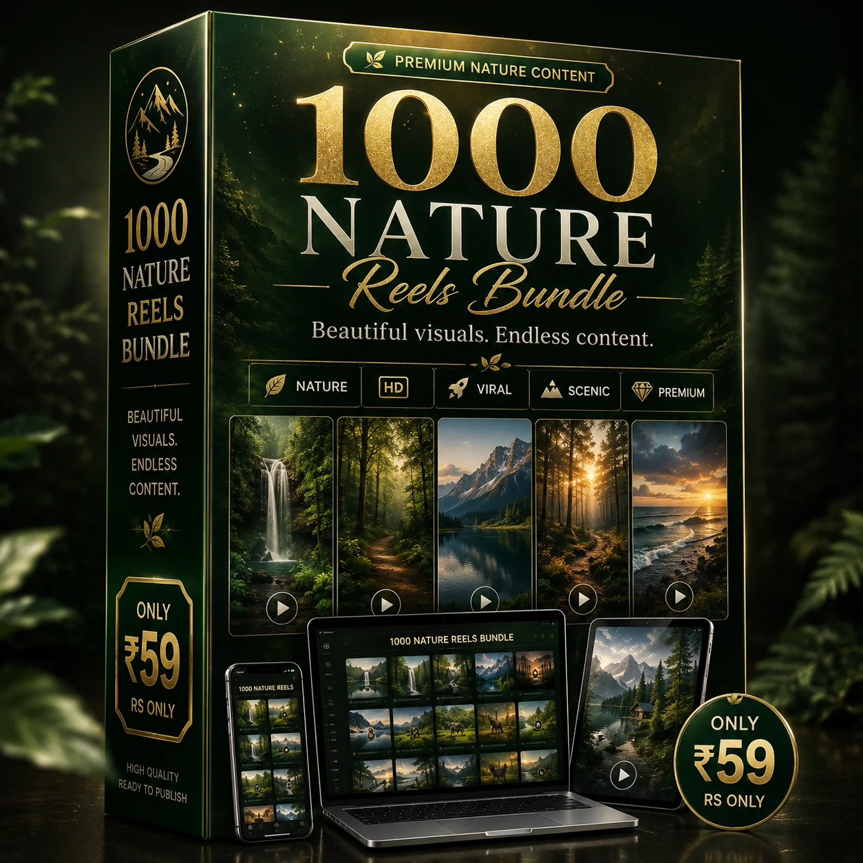 13. 1000 Natures Reels Bundle